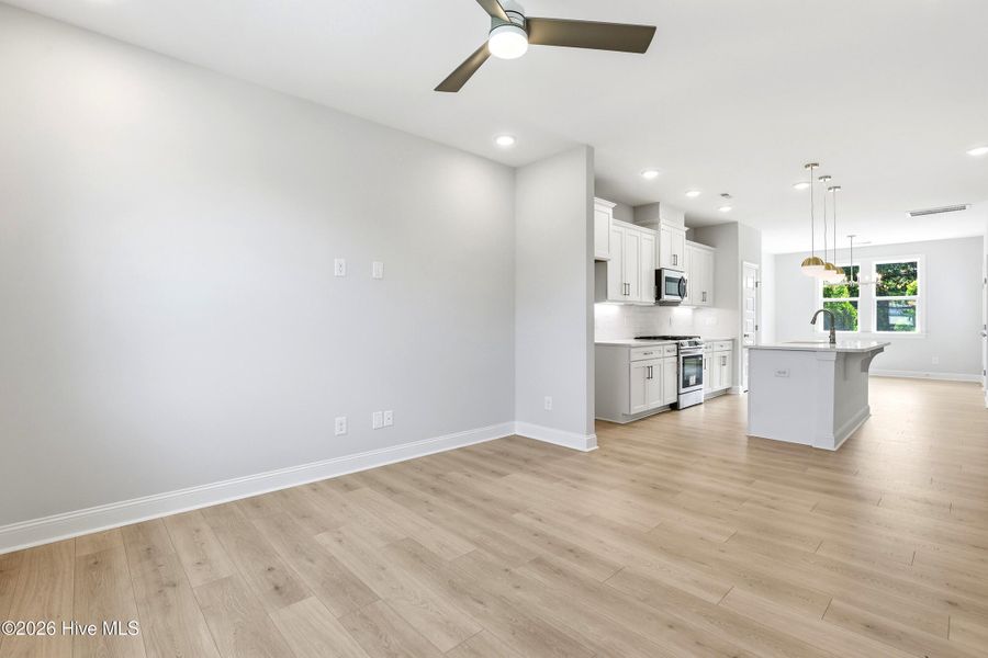 Spacious, unfurnished interior of a new home in Downtown Wilmington Collective, Wilmington (Image 13). Spacious, unfurnished interior of a new home in Downtown Wilmington Collective, Wilmington (Image 13).
