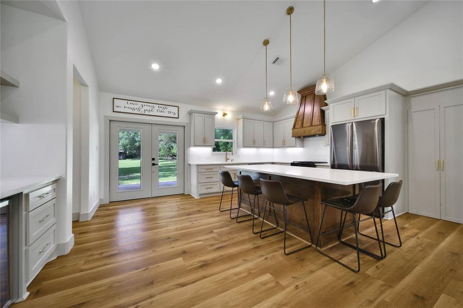 Furnished interior view inside a new home in , Splendora (Image 28).
