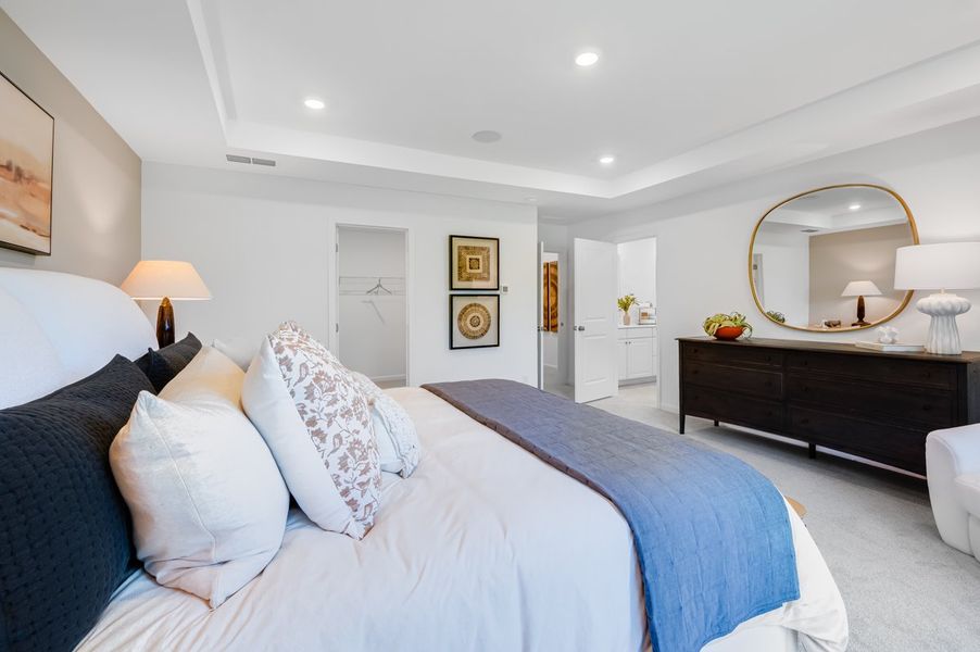 Furnished interior view inside a new home in Heritage River, Euharlee (Image 17).