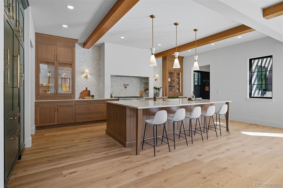 Furnished interior view inside a new home in , Denver (Image 9).