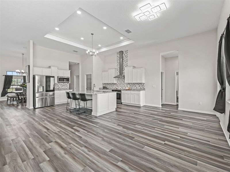 Furnished interior view inside a new home in , Ocala (Image 17).