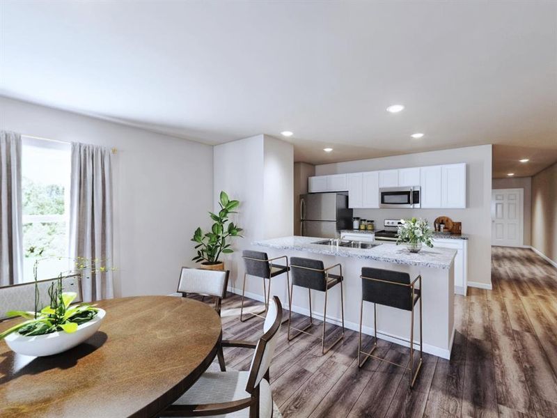 Furnished interior view inside a new home in Still Water Lake, Godley (Image 15). Furnished interior view inside a new home in Still Water Lake, Godley (Image 15).