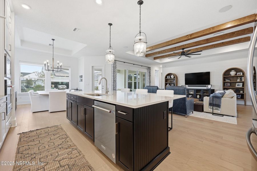 Furnished interior view inside a new home in , Jacksonville (Image 14).