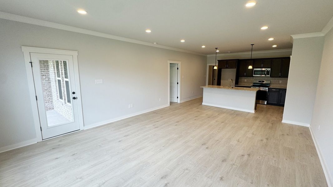 Spacious, unfurnished interior of a new home in The Greens at Legacy Townhomes, Springfield (Image 10).