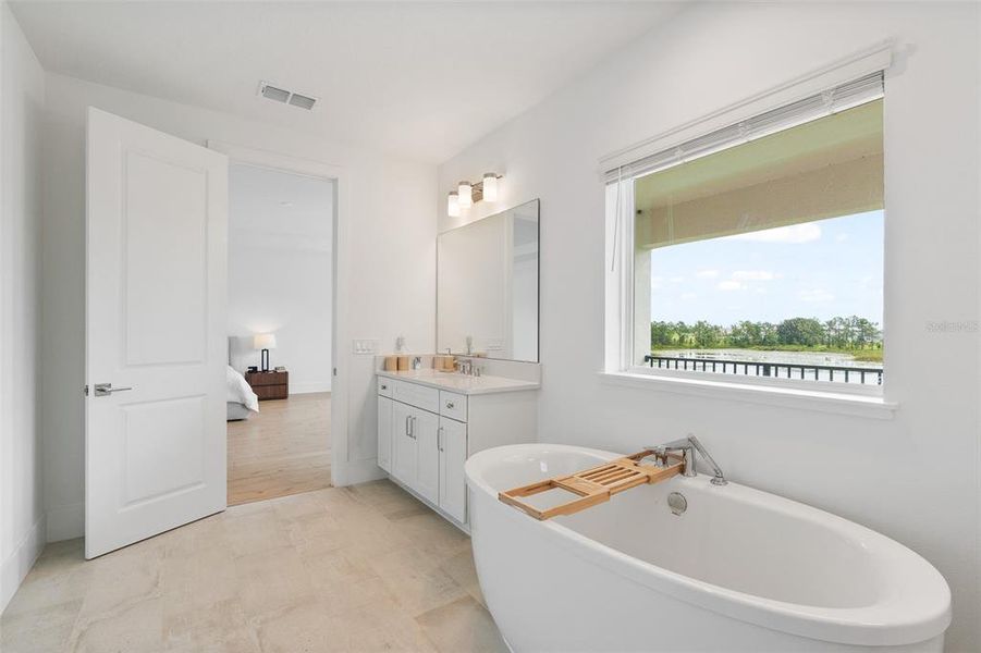 Furnished interior view inside a new home in , Winter Garden (Image 28). Furnished interior view inside a new home in , Winter Garden (Image 28).