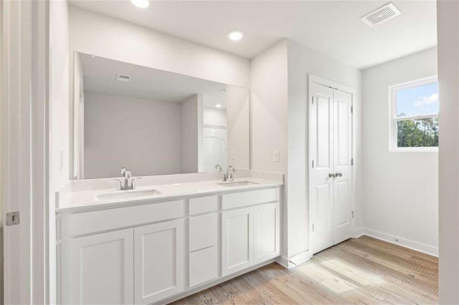 Furnished interior view inside a new home in Azalea Square Townhomes, Lawrenceville (Image 16).