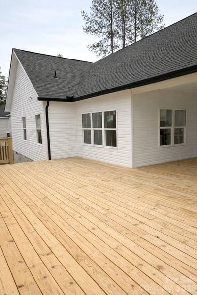 Exterior details and patio area of a home in , Clover (Image 25).