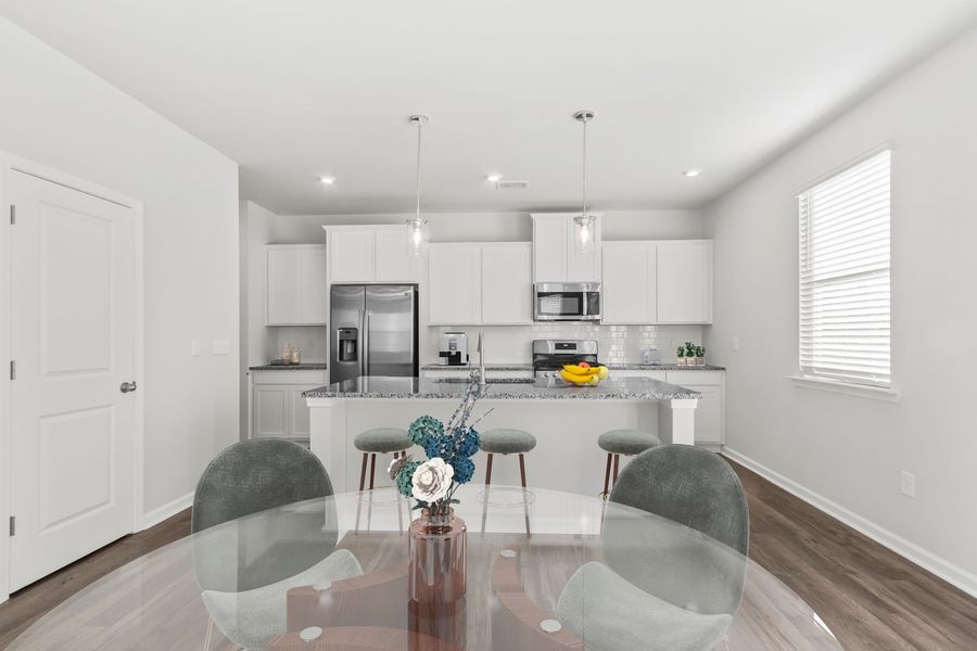 Dining Area and Kitchen