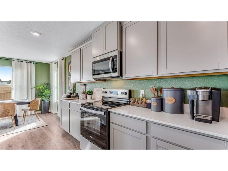 Furnished interior view inside a new home in Prairie Song, Windsor (Image 22).