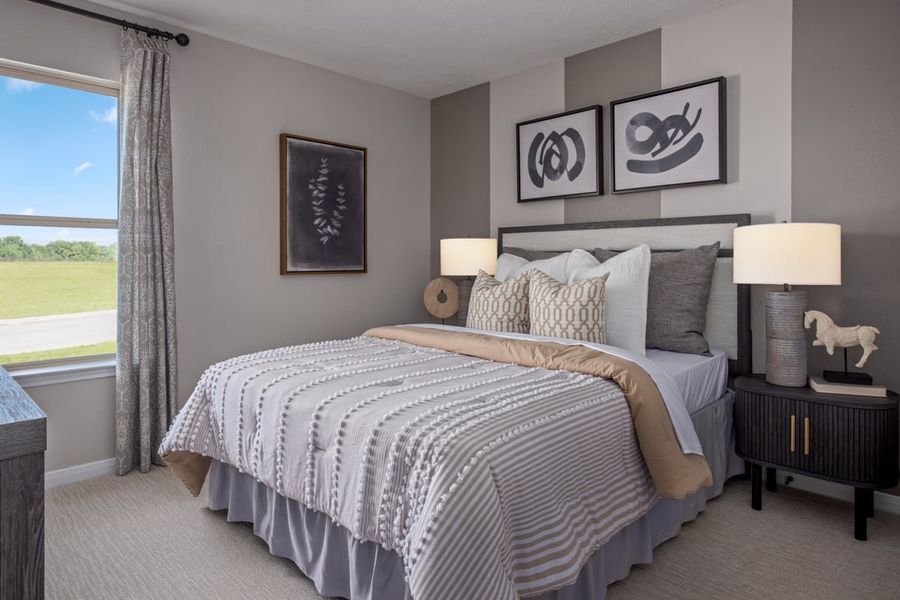 Representative furnished interior of a home built from the 2382 by KB Home in Saddlebrook Preserve, Beasley (Image 16).