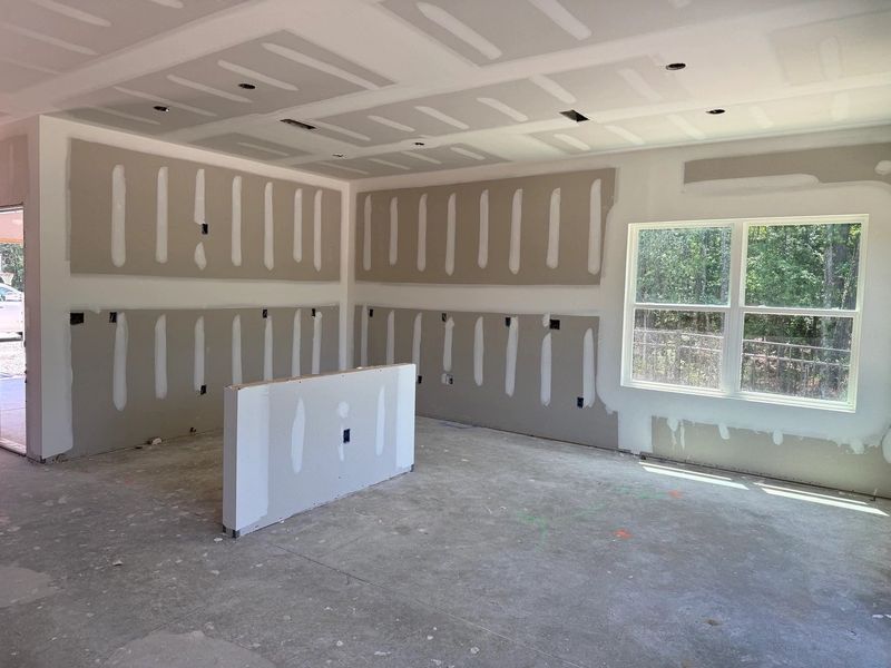 In-progress construction of a new home in Towns at The Point, Rolesville, NC (Image 8).