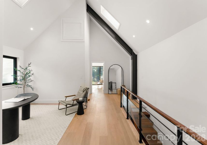 Furnished interior view inside a new home in , Charlotte (Image 16).