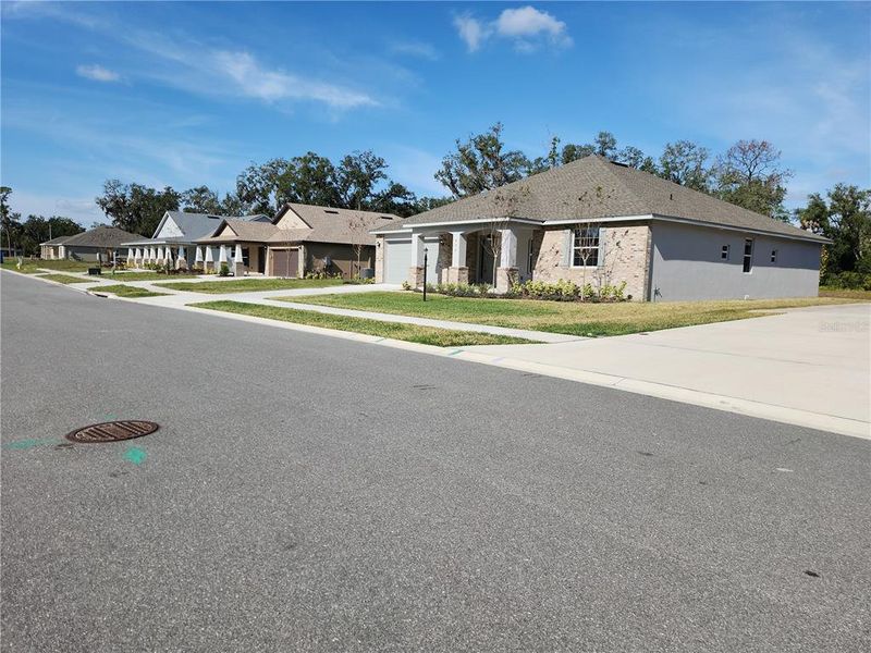 Front exterior of a new home in , Plant City, FL, highlighting curb appeal (Image 1). Front exterior of a new home in , Plant City, FL, highlighting curb appeal (Image 1).