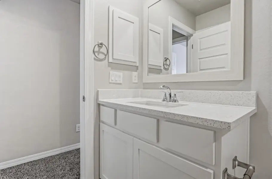 Furnished interior view inside a new home in Paseo del Este, El Paso (Image 18). Furnished interior view inside a new home in Paseo del Este, El Paso (Image 18).