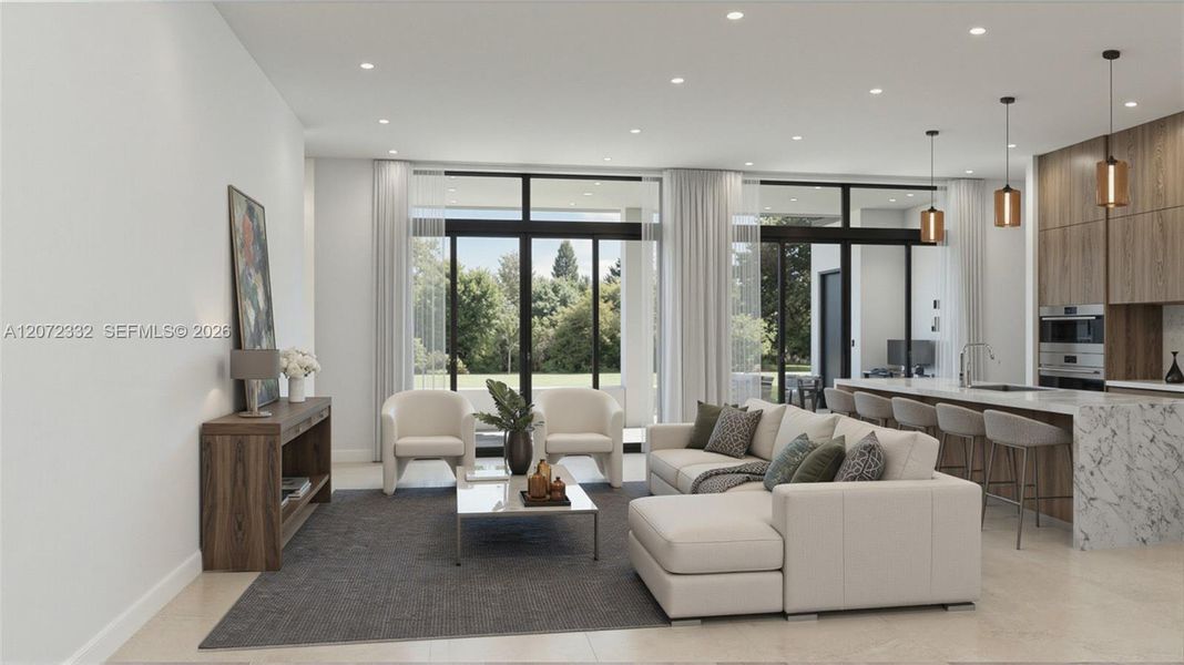Furnished interior view inside a new home in , Homestead (Image 4).