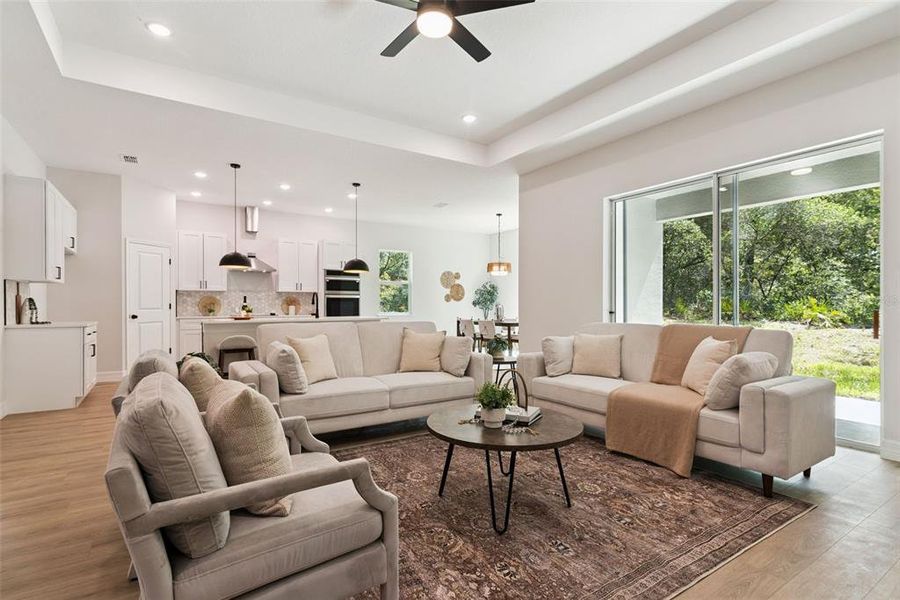 Furnished interior view inside a new home in , Eustis (Image 33). Furnished interior view inside a new home in , Eustis (Image 33).