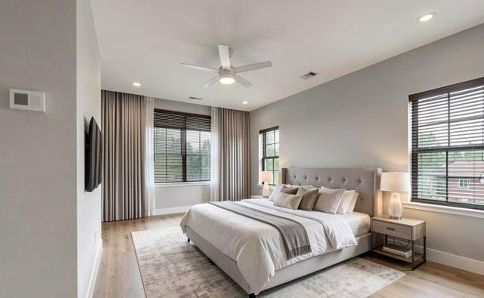 Furnished interior view inside a new home in , Fayetteville (Image 11).
