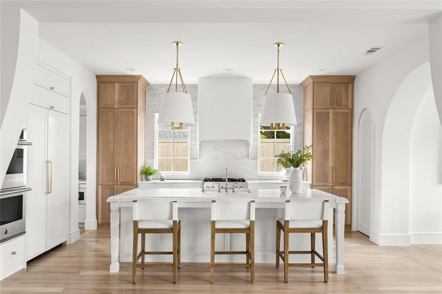 Furnished interior view inside a new home in , Dallas (Image 8). Furnished interior view inside a new home in , Dallas (Image 8).