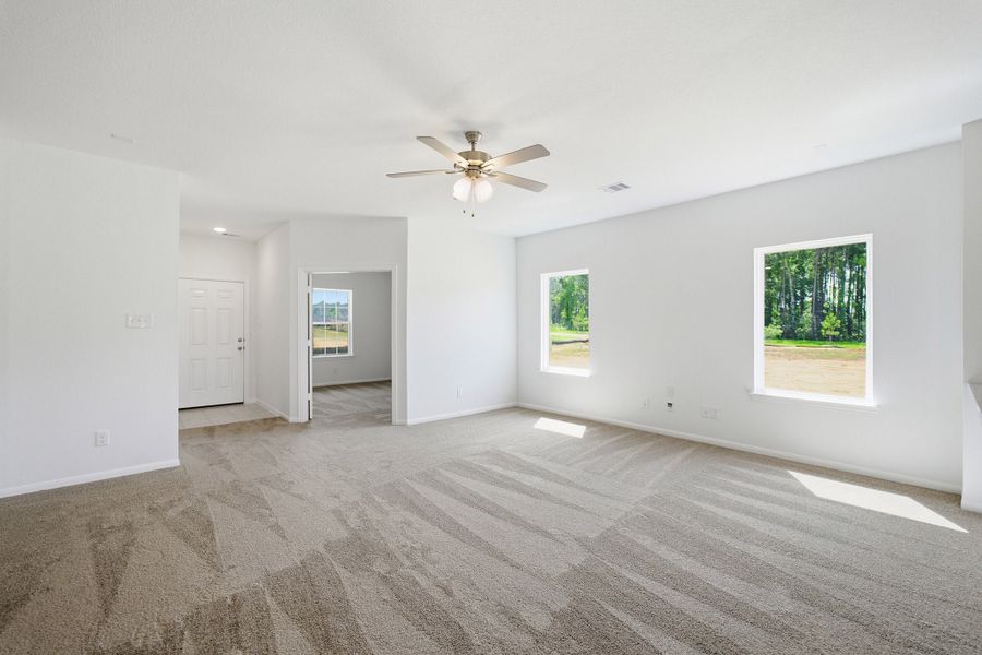 Spacious, unfurnished interior of a new home in Magnolia Springs, Montgomery (Image 50).