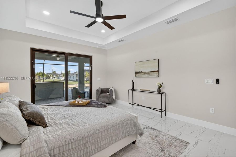 Furnished interior view inside a new home in , Cape Coral (Image 17).