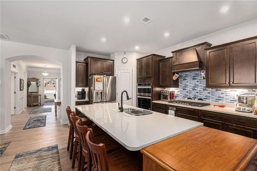 Furnished interior view inside a new home in , Griffin (Image 30).