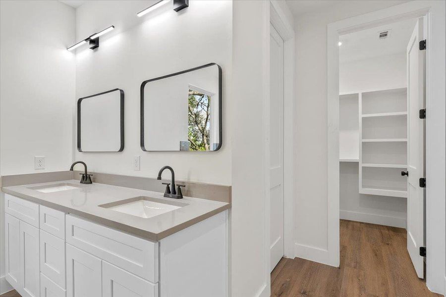 Furnished interior view inside a new home in , Bastrop (Image 6).