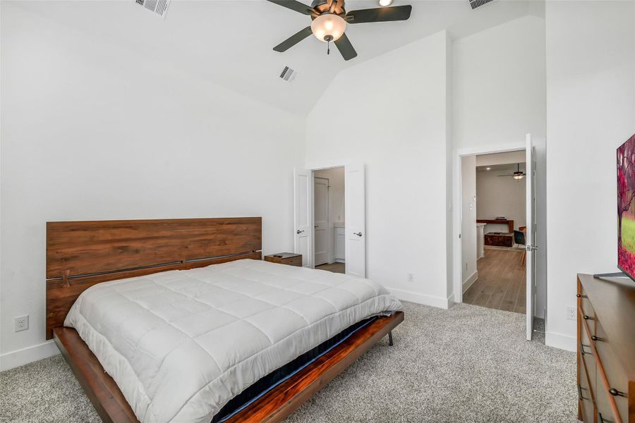 Furnished interior view inside a new home in , Cypress (Image 17).