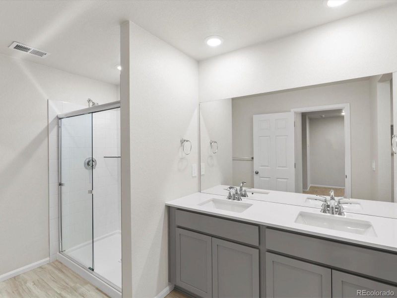 Furnished interior view inside a new home in , Aurora (Image 9).