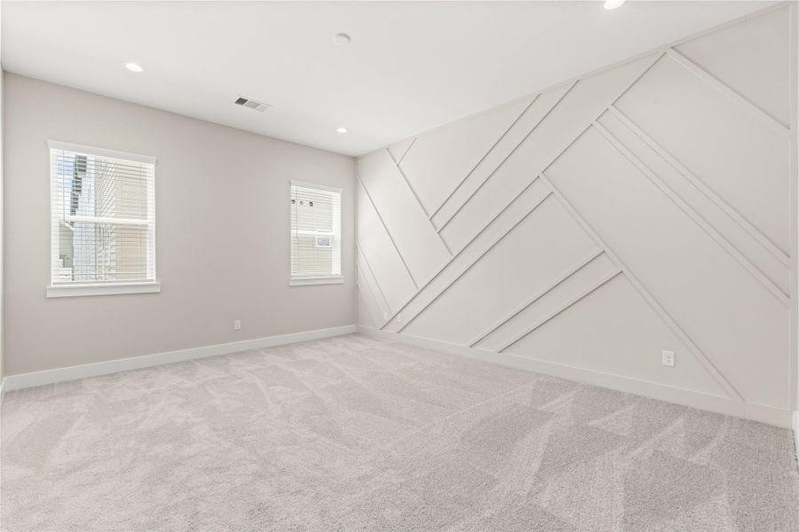 Spacious, unfurnished interior of a new home in , Houston (Image 19). Spacious, unfurnished interior of a new home in , Houston (Image 19).