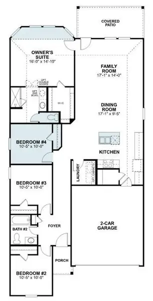 2D floor plan layout of this home in Magnolia Ridge, Magnolia, TX (Image 4). 2D floor plan layout of this home in Magnolia Ridge, Magnolia, TX (Image 4).
