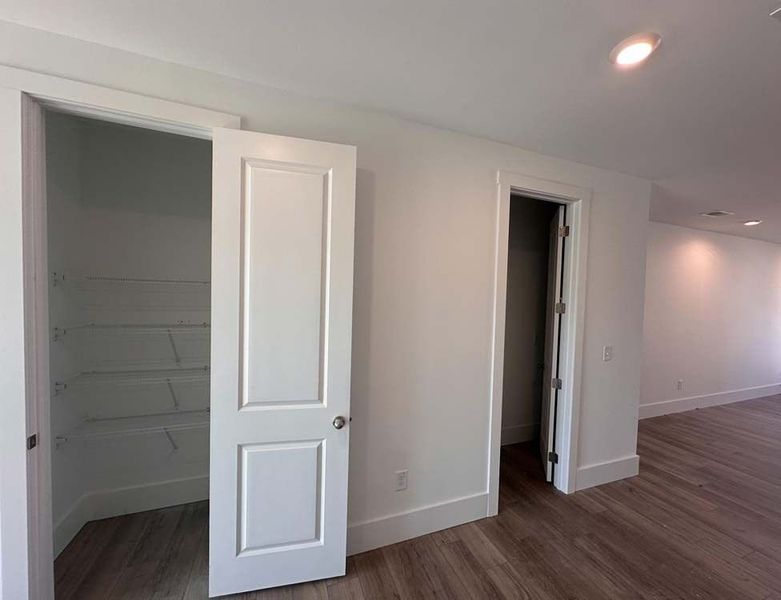 Pantry Closet Construction Progress