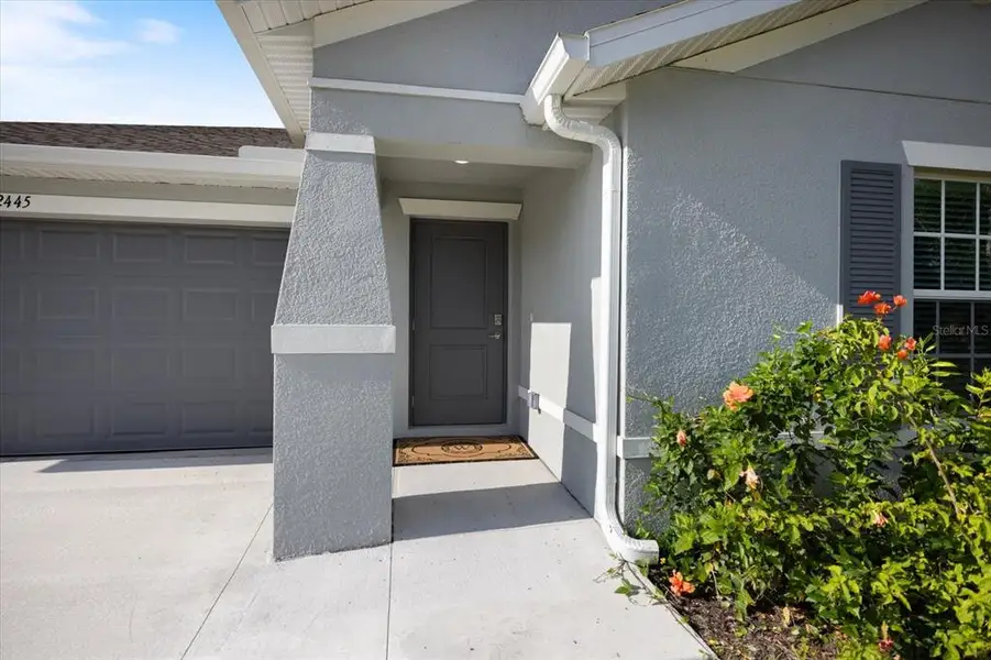 Exterior details and patio area of a home in New Homes in Port Charlotte, Port Charlotte (Image 4).