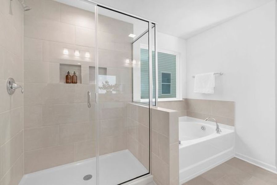 Representative furnished interior of a home built from the Calgary by True Homes in Morrow Brook, Albemarle (Image 16).