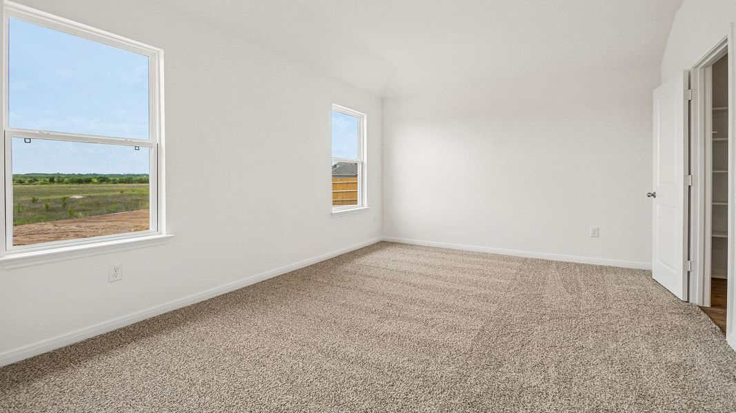 Spacious, unfurnished interior of a new home in Prairie Lakes, Buda (Image 17). Spacious, unfurnished interior of a new home in Prairie Lakes, Buda (Image 17).