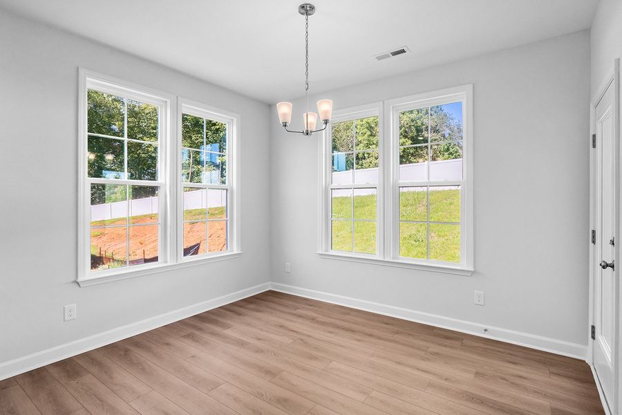 Spacious, unfurnished interior of a new home in Hanes Lake, Winston-Salem (Image 23).