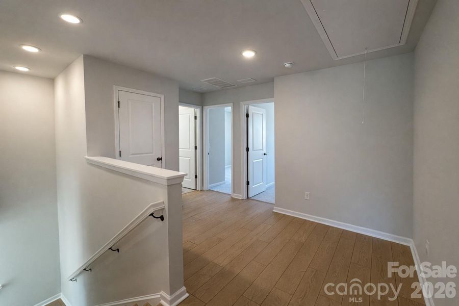 LVP throughout the Loft Retreat
