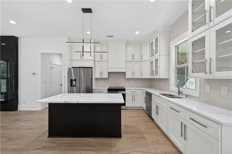 Furnished interior view inside a new home in , Locust Grove (Image 8).