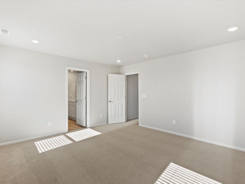 Spacious, unfurnished interior of a new home in Lorson Ranch : The Springs Collection, Colorado Springs (Image 12).