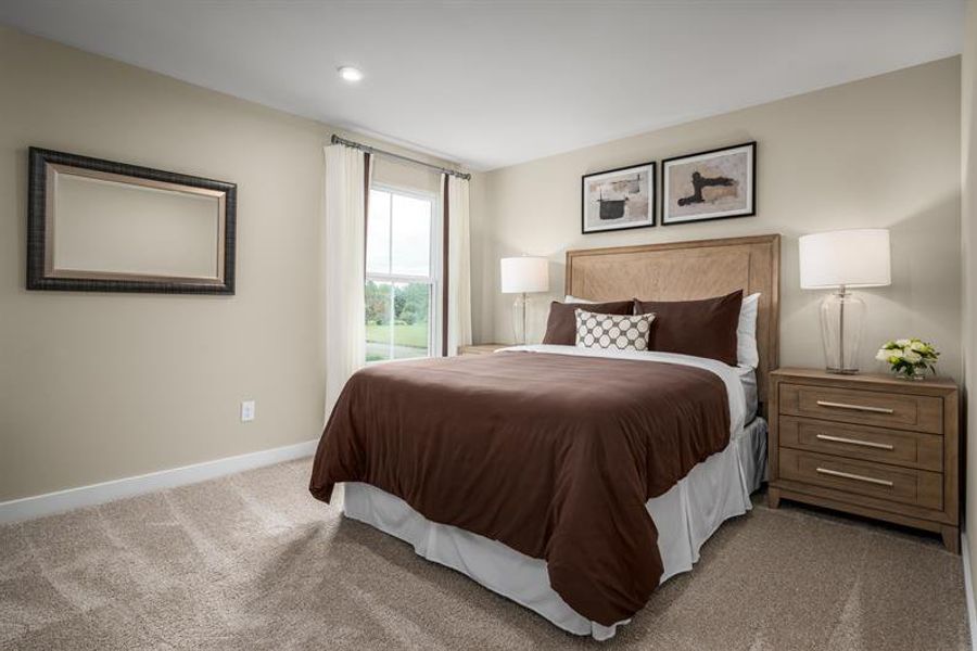 Representative furnished interior of a home built from the Corsica by Ryan Homes in Muirwood, Murfreesboro (Image 29).