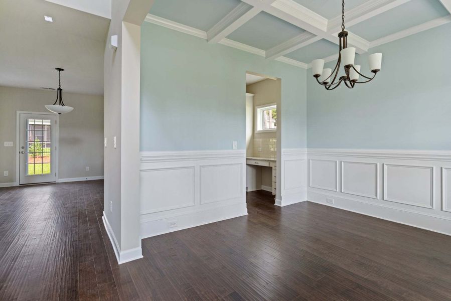 Representative unfurnished interior of a home built from the Brunswick by Caviness & Cates Communities in Maggie Way, Wendell (Image 157). Representative unfurnished interior of a home built from the Brunswick by Caviness & Cates Communities in Maggie Way, Wendell (Image 157).