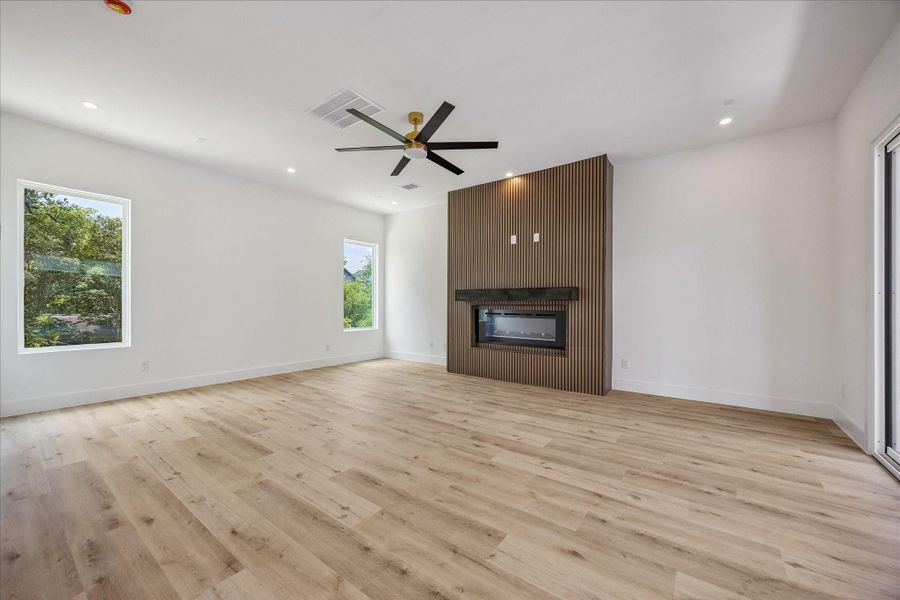 Spacious, unfurnished interior of a new home in , Houston (Image 18). Spacious, unfurnished interior of a new home in , Houston (Image 18).