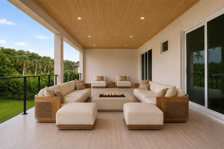 Exterior details and patio area of a home in , Lake Mary (Image 3). Exterior details and patio area of a home in , Lake Mary (Image 3).