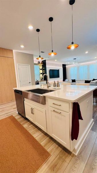 Furnished interior view inside a new home in Harvest at Ovation, Winter Garden (Image 13).