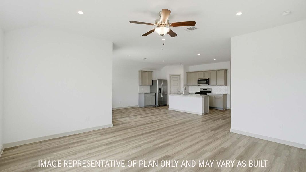 Spacious, unfurnished interior of a new home in Reserve at Mallard Lakes, Orange (Image 17).