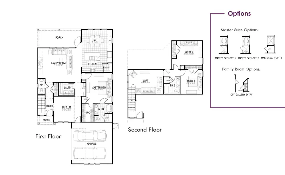 Saratoga Floor Plan