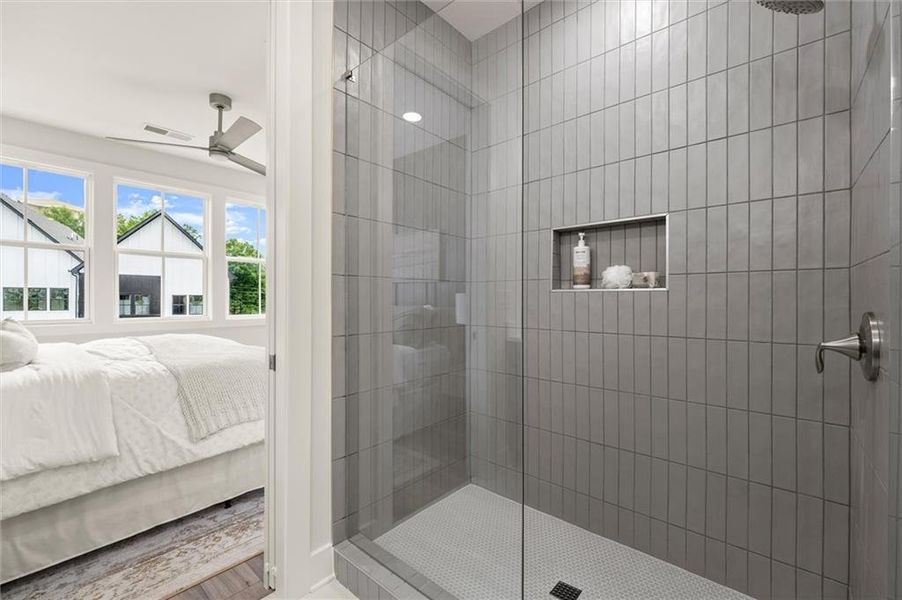 Furnished interior view inside a new home in The Gathering – Alpharetta, Alpharetta (Image 34).