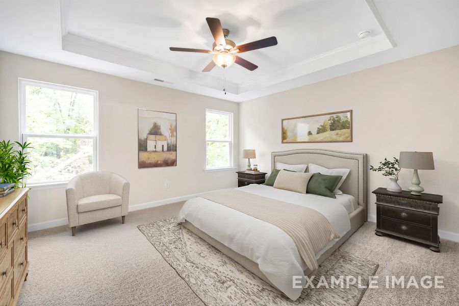 Representative furnished interior of a home built from the The Gavin A by Davidson Homes LLC in Montrose, Aberdeen (Image 9).