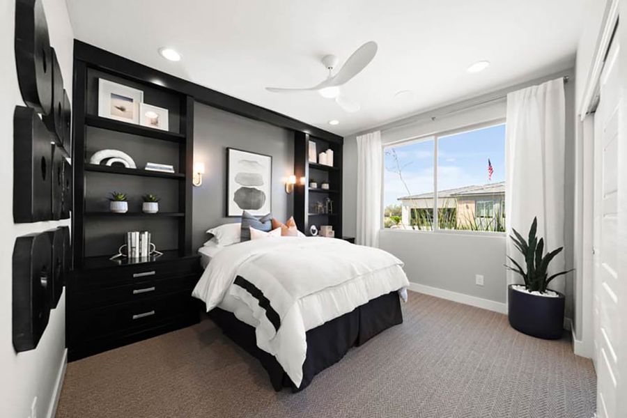 Furnished interior view inside a new home in Meridian, Queen Creek (Image 19).