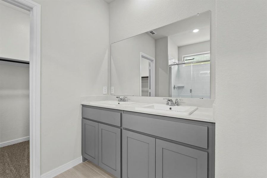 Furnished interior view inside a new home in The Canyons, Keene (Image 10).