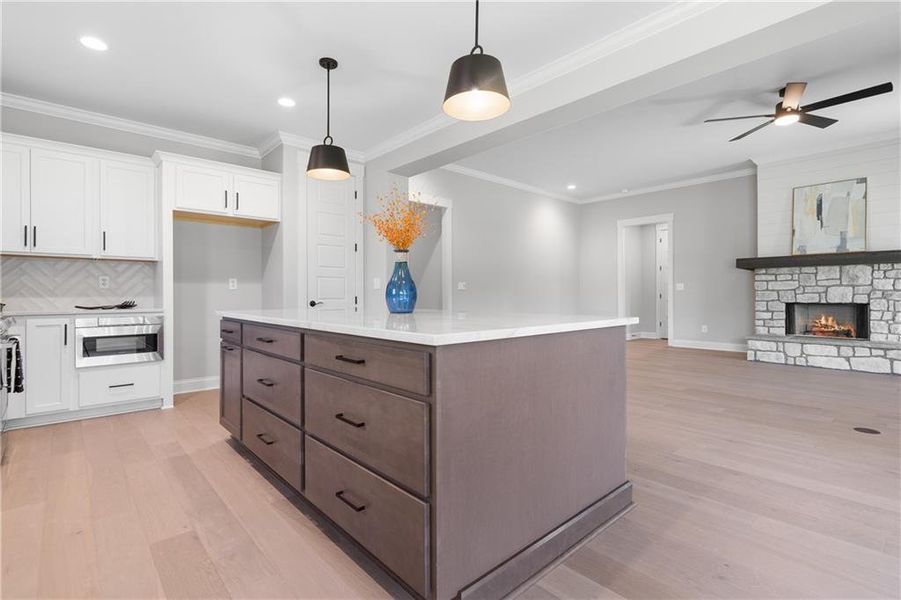 Furnished interior view inside a new home in , Greensboro (Image 4).